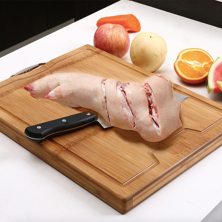 Elevate Your Kitchen Experience with Our Carbonized Bamboo Wooden Cutting Board